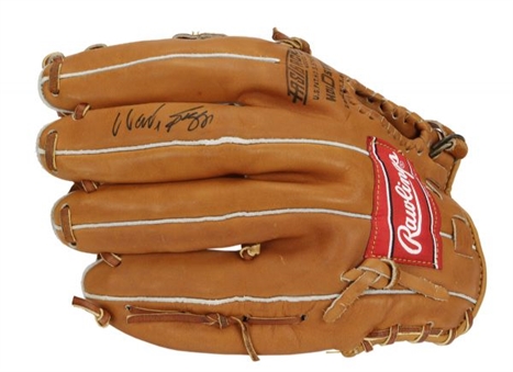 Circa 1985 Wade Boggs Autographed Rawlings Pro Model Baseball Glove
